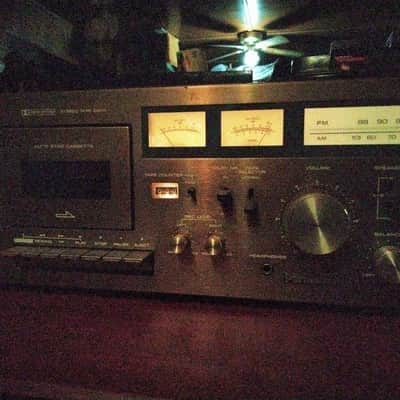 Panasonic  RA-6500 1978 Bronze look with wood body image 23