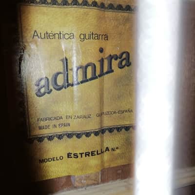 Admira Estrella '80s Classical Guitar - Made in Spain image 5