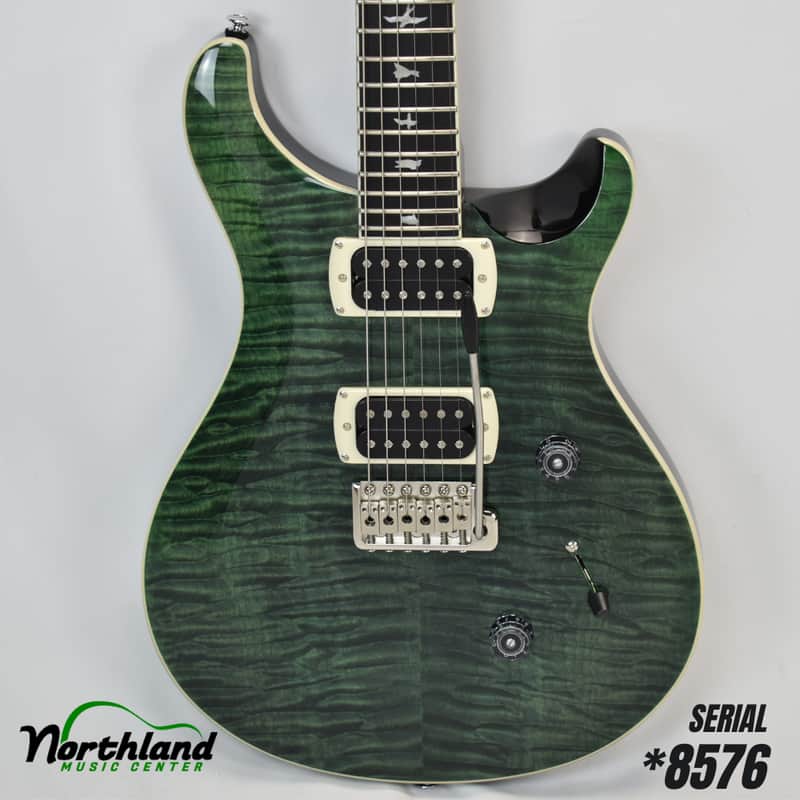 PRS SE Custom 24 Quilt - Teal Black - 2026 - *8576