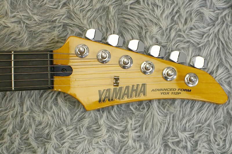 1990's made Yamaha Advanced Form YGX112P Black finish Alder | Reverb