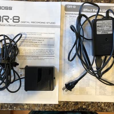 Boss BR-8 Digital Recorder with 30 Zip Disks included. 2000s - Black image 4