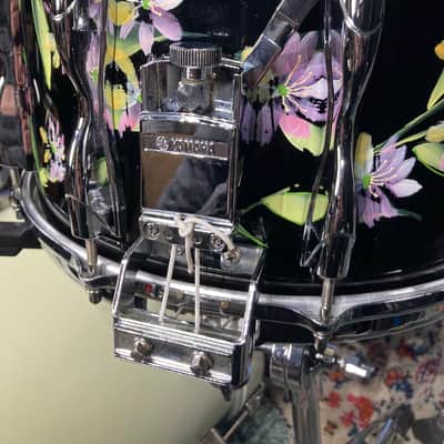 Yamaha - 8x14" SD980 Vintage MIJ Recording Custom, Hand-Painted Snare Drum, Immaculate! 1980s image 11