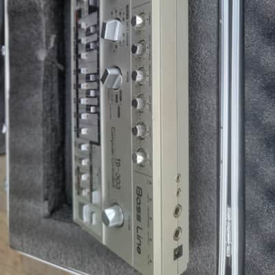 Roland TB-303 Bassline Synthesizer Module 1981 - 1984 - Silver image 6