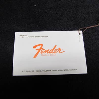 Fender Precision Bass Owners Manual 1980 image 2