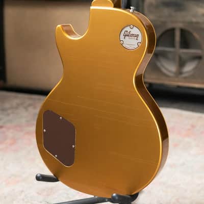 Gibson Custom Shop 1957 Les Paul Standard Murphy Lab Ultra Light Aged Electric Guitar with Bigsby - All Double Gold with Hardshell Case image 2
