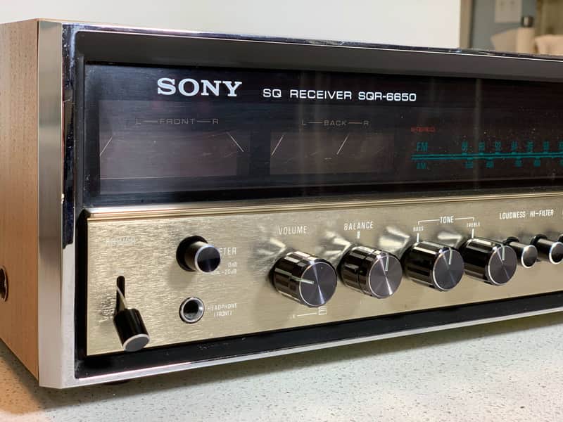 【希少】SONY オーディオアンプ SQR-6650 70年代 ヴィンテージ SONY オーディオアンプ SQR-6650 70年代 ヴィンテージ 希少SONY