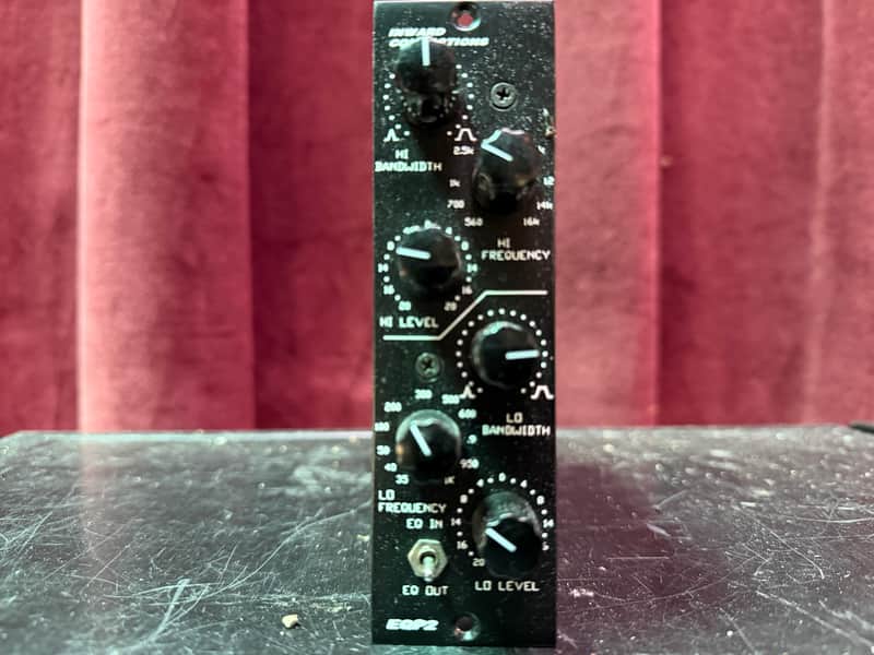 Inward Connections EQP2 500 Series Equalizer 2010s - Black image 1