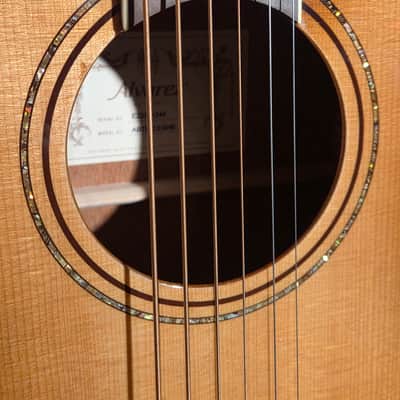 Alvarez ABT60ESHB Artist Series Baritone Shadowburst w/ Electronics & Original Gig Bag image 9