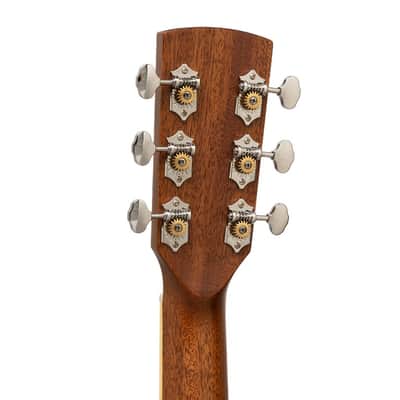 Crafter ES-MAHO TE NAT ES Series Orchestra Solid Sitka Spruce Top Mahogany Neck 6-String Acoustic-Electric Guitar w/Gig Bag image 8