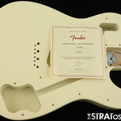 Fender AV II American Vintage 1977 Telecaster Custom BODY Tele 77 Olympic White image 2