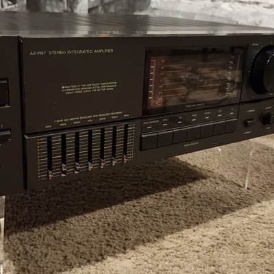 JVC Vintage JVC AX-R97 stereo integrated amplifier 1989 - Black image 4