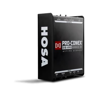 Hosa PRO-CONEX SIDEKICK Active Stereo DI Box image 5