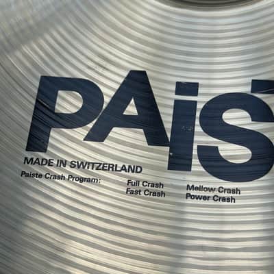Paiste 16" Signature Fast Crash Cymbal 1989 - Present - Traditional image 13