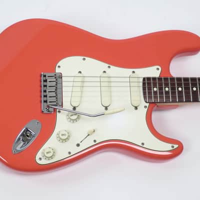 1988 Fender Strat Plus - Rare Fiesta Red Finish! Lace Sensor Pickups image 5