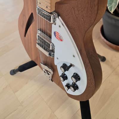 Rickenbacker 330/12 Walnut BRAND NEW NOS 2014 American USA Twelve 12 String 330 Electric Guitar image 18