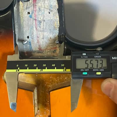 1993 MIM Fender Mexico 3TS Sunburst Stratocaster Guitar Body 6 Post Tremolo image 23