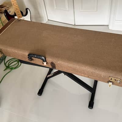 Fender Telecaster / Stratocaster case 1959 1960 1961 1962 - Tan image 17