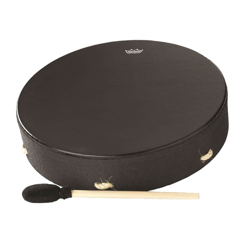 Black Earth Drum Remo Buffalo Drum 16-by-3.5-Inch