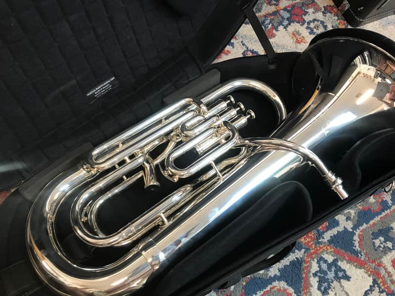 Adams Sonic Professional Euphonium - Silver Plate image 1