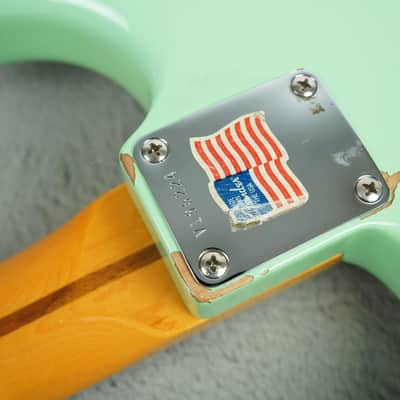 2010 Fender American Vintage ’57 Stratocaster, Surf Green + OHSC image 24