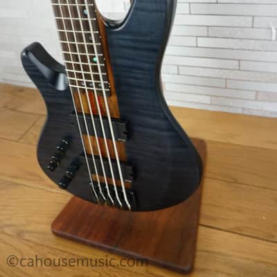 Schecter CB-5 Charles Berthoud Signature Bass Left Handed - See-thru Black Satin image 6