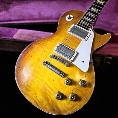 Gibson Custom Shop Tom Doyle "TIME MACHINE" #79 “SUPER PREMIUM” Historic Aged '58 Les Paul ~ R8 w/Doyle Coils PAF – Vintage Plaintop 59 R9 image 14
