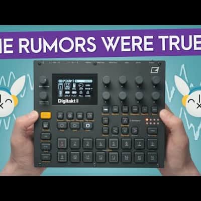 Elektron Digitakt II inkl. Cordial EU 3 PP - Bundle Set image 24