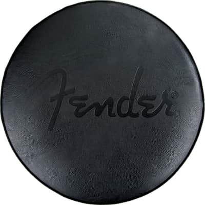 Fender Fender Embossed Black Logo Barstool Black/Black 30" image 3