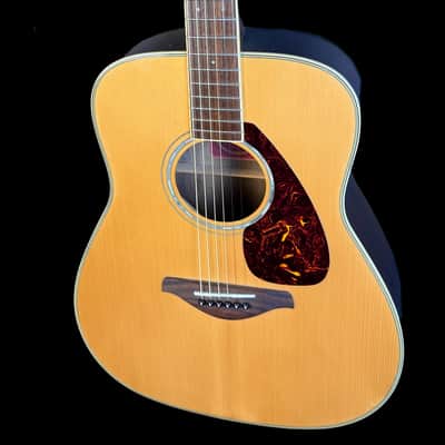 Yamaha FG730s Acoustic Guitar in Natural image 4