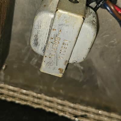 Fender Deluxe Blackface 1963 All Original Transforms and Speaker image 18