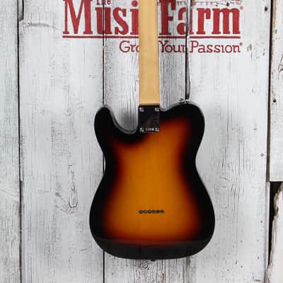 Fender Standard Telecaster Solid Body Electric Guitar 3-Color Sunburst Finish image 6