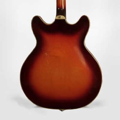Guild Starfire V Semi-Hollow Body Electric Guitar (1964), ser. #33582, original black hard shell case. image 2