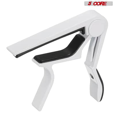 5 Core Capo Acoustic Electric Guitar 6 String Kapo Pair Quick And Easy Adjustment Classic Clip For Banjo Mandolin Or Ukulele Capotraste Para Guitarra image 10