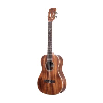 Kala Brand Music Co. Solid Acacia Series Baritone Ukulele (Satin Natural) image 4