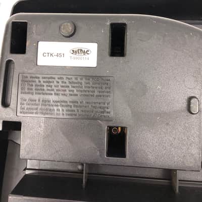 Casio CTK-451 Portable Keyboard - 1980's image 6