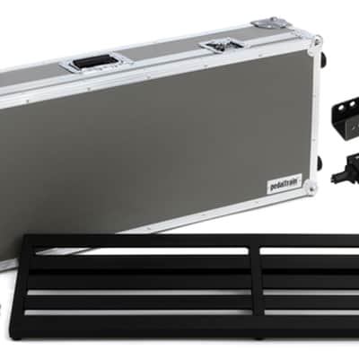 Pedaltrain Terra TCW 42x14.5-inch Pedalboard with CIOKS DC7 Power Supply and Wheeled Tour Case image 3