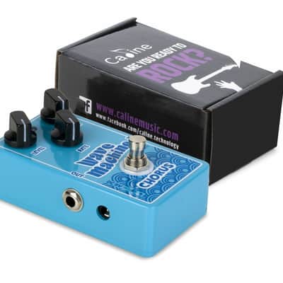 Caline CP-505 Wave Machine Chorus Pedal True Bypass, FREE PICK + HOLDER+ FREE SHIP USA image 5