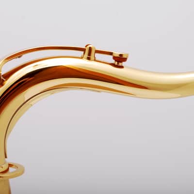 Yamaha TE1 Gold Lacquer Pro Custom E1 Tenor Saxophone Neck image 6