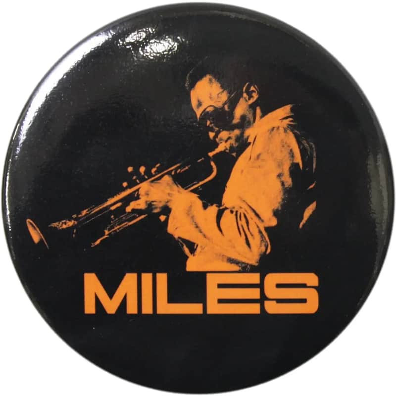 Magnet - Davis, Miles - Playing Trumpet in Orange image 1