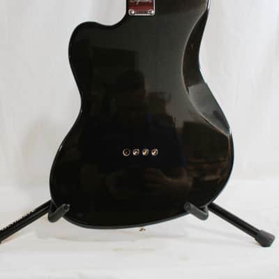 Squier Paranormal Rascal Bass HH Short Scale Electric Bass in Metallic Black image 22