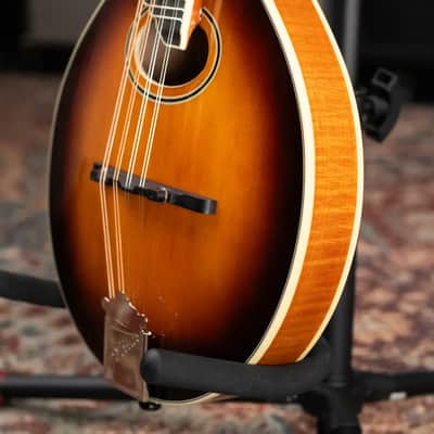 JBovier A4 A-Style Mandolin Violin Sunburst with Hardshell Case - Used image 12