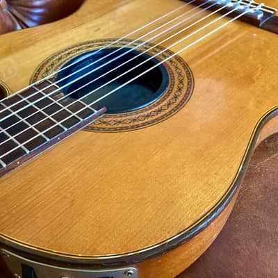 Vintage 1982 Gibson Chet Atkins Classical A/E w/Peerless Case image 9
