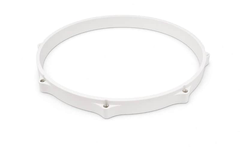 18” White Nylon Bass Drum Hoop Kick Drum Rim 18 Inch image 1