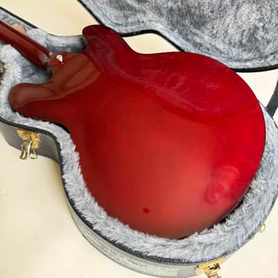 2017 Gibson Memphis ES-335 Dot Wine Red image 7