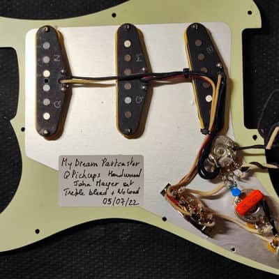 MyDream Partcaster Custom Built - Sonic Blue over Sunburst John Mayer image 13