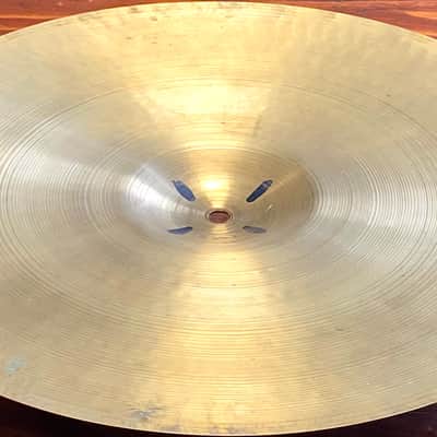 Zildjian Vintage Transition Stamp 40's/50's Avedis 15” Hi-Hat Pair (708gr, 712gr) image 7
