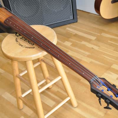IBANEZ UB804 MOB Mahogany Oil Burst / 4-String Electric Upright Bass / UB804-MOB / I260303080 image 3