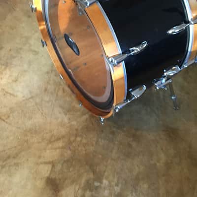 Yamaha YD 9000 24x14" Kick Drum 1979 Black image 11