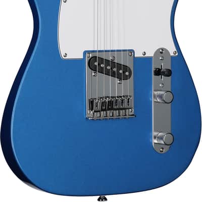 Squier Affinity Telecaster Electric Guitar,  Laurel Fingerboard, Lake Placid Blue image 4