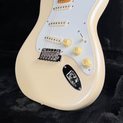 Fender Lincoln Brewster Stratocaster, Maple - Olympic Pearl image 1